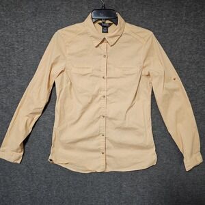 Outdoor Research Rumi Long‎ Sleeve Shirt, Maize Orange, Women's Large